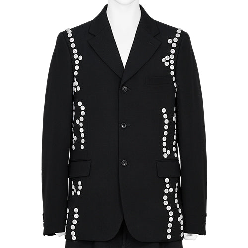 JACKET WITH BUTTON BLACK