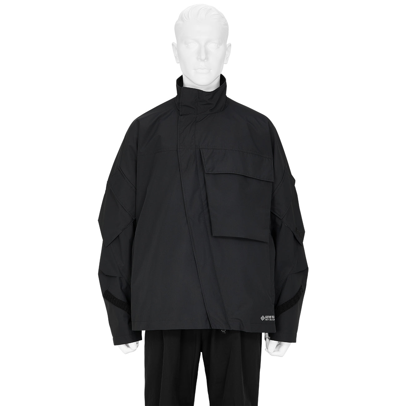 GORE-TEX INFINIUM SHIRT JACKET BLACK