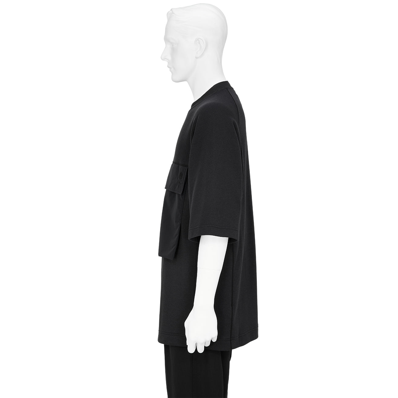 COTTON CORDURA NYLON T-SHIRT BLACK