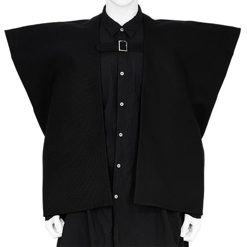 BIG SHOULDER CAPE BLACK