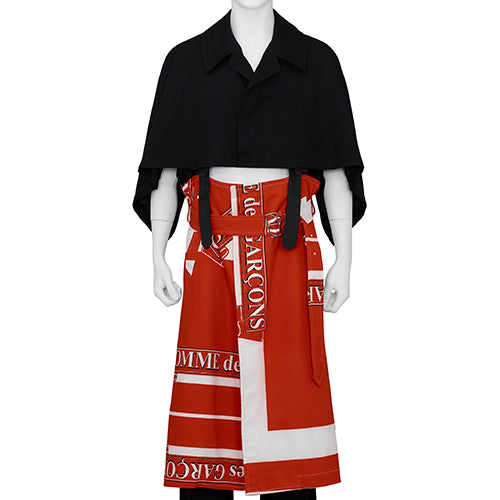 DOCKING COAT BLACK×RED