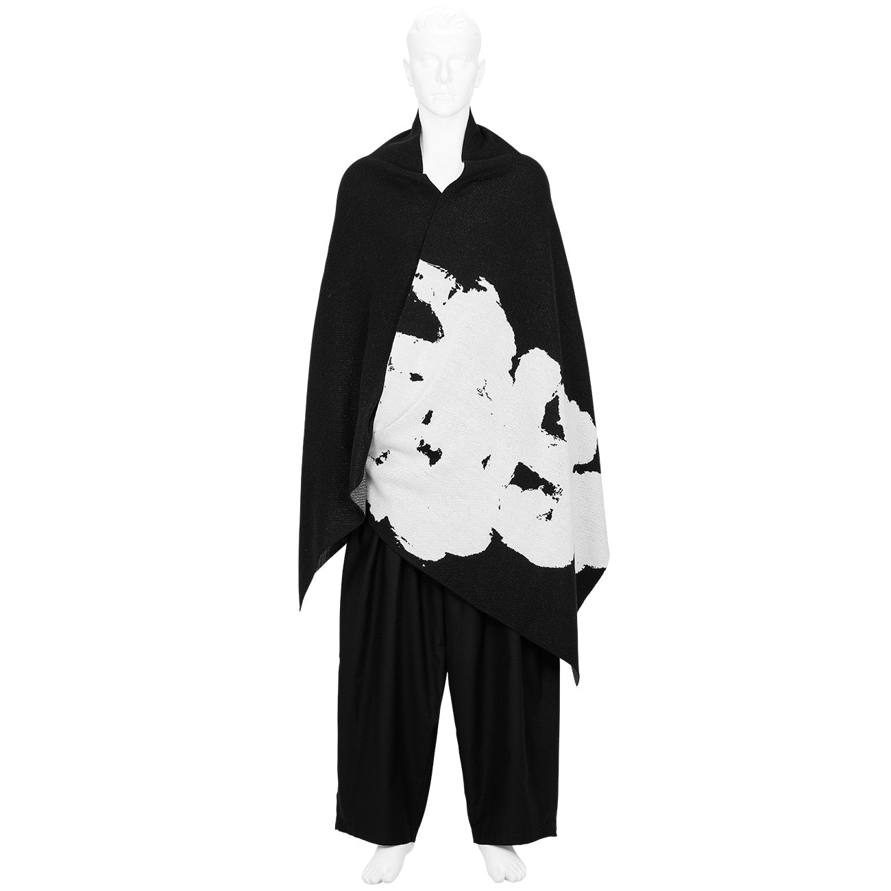 YUICHI INOUE GUTETSU C STOLE BLACK - ALMOSTBLACK(オール