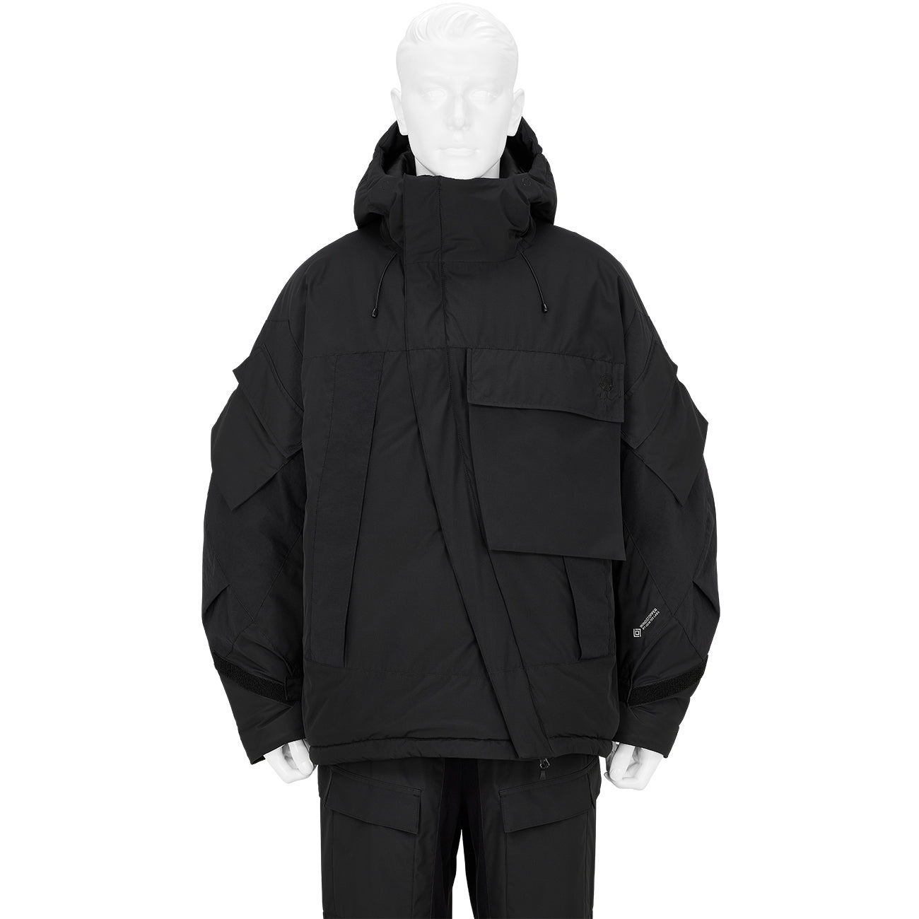 TRIPLE COLLABORATION WINDSTOPPER BY GORE-TEX LABS PRIMALOFT JACKET BLACK
