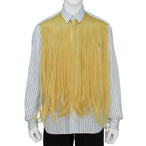 SHIRT with HAIR BLUE