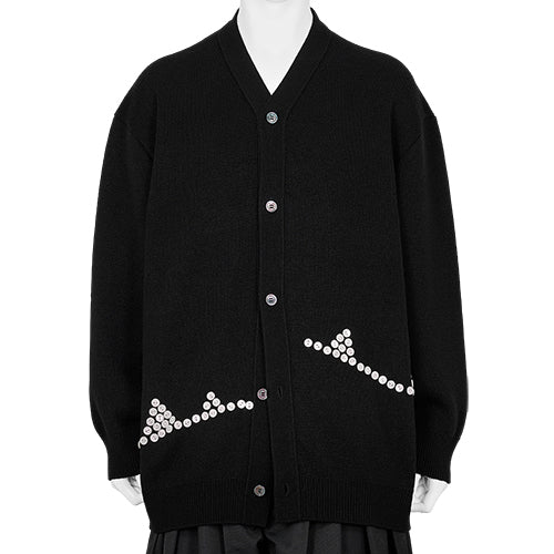 CARDIGAN WITH BUTTON BLACK
