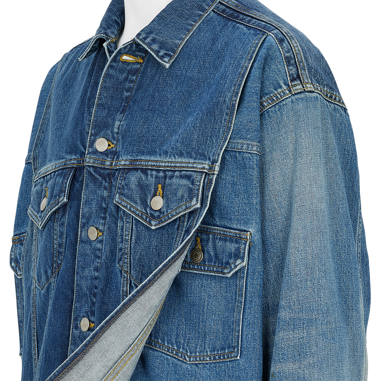 3GEN DENIM TRACKER JACKET INDIGO
