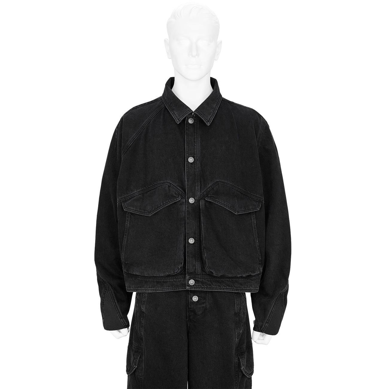 BEZIER JACKET SHUNGITE BLACK