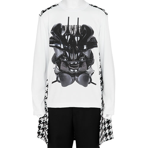 POLYESTER L/S T-SHIRT WHITE