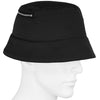 BUCKET HAT WITH ZIP BLACK