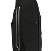 DRAWSTRINGS CARGO PANTS BLACK