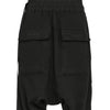 DRAWSTRINGS CARGO PANTS BLACK