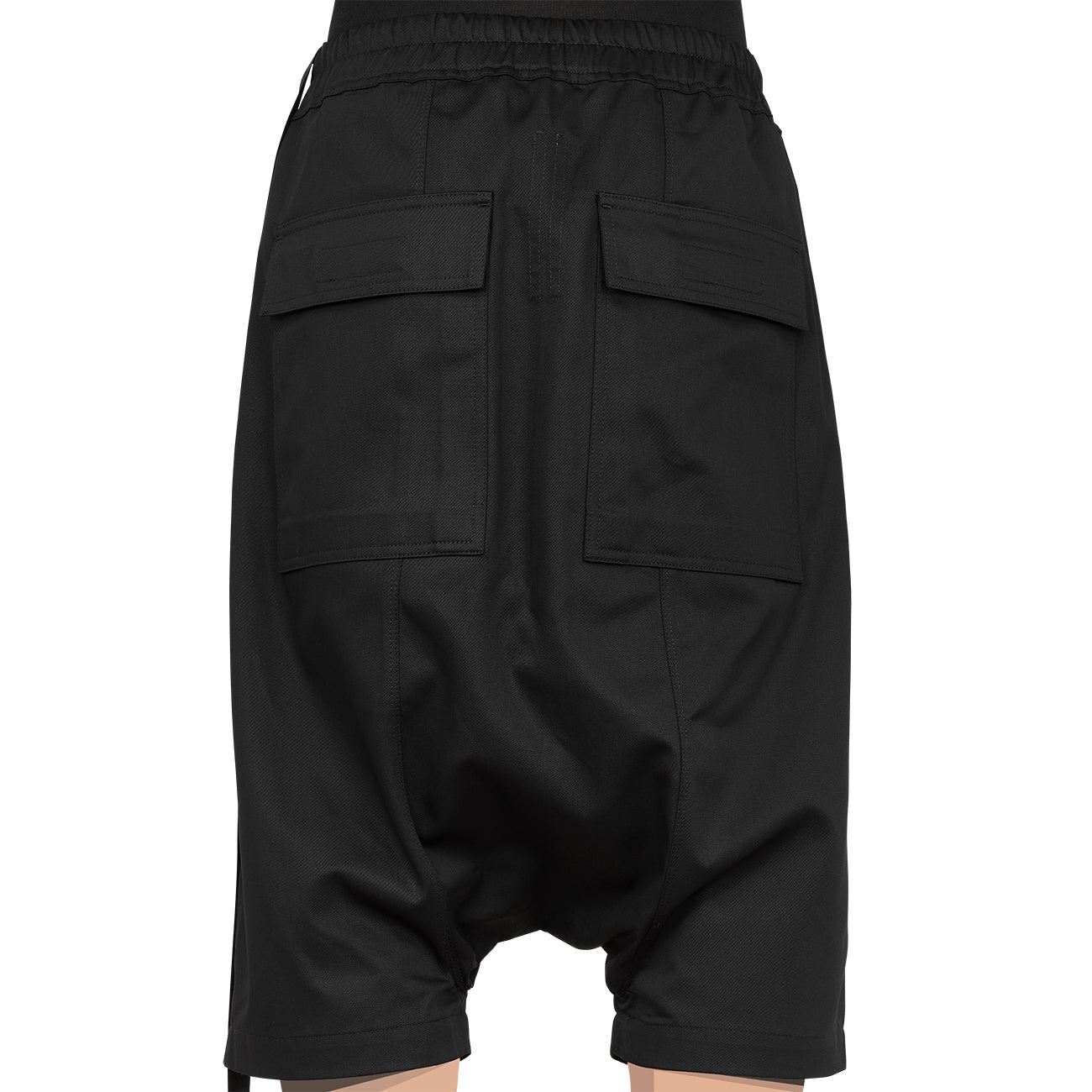 DRAWSTRINGS PODS SHORTS BLACK