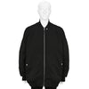 JUMBO FLIGHT JACKET WITH PADDING BLACK