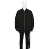 JUMBO FLIGHT JACKET WITH PADDING BLACK