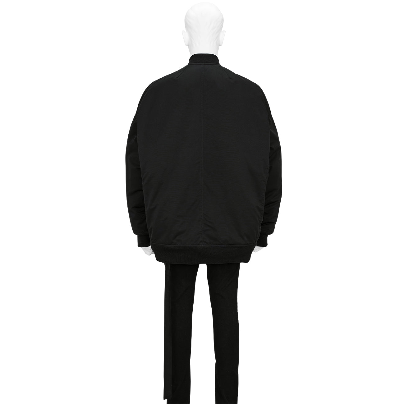 JUMBO FLIGHT JACKET WITH PADDING BLACK
