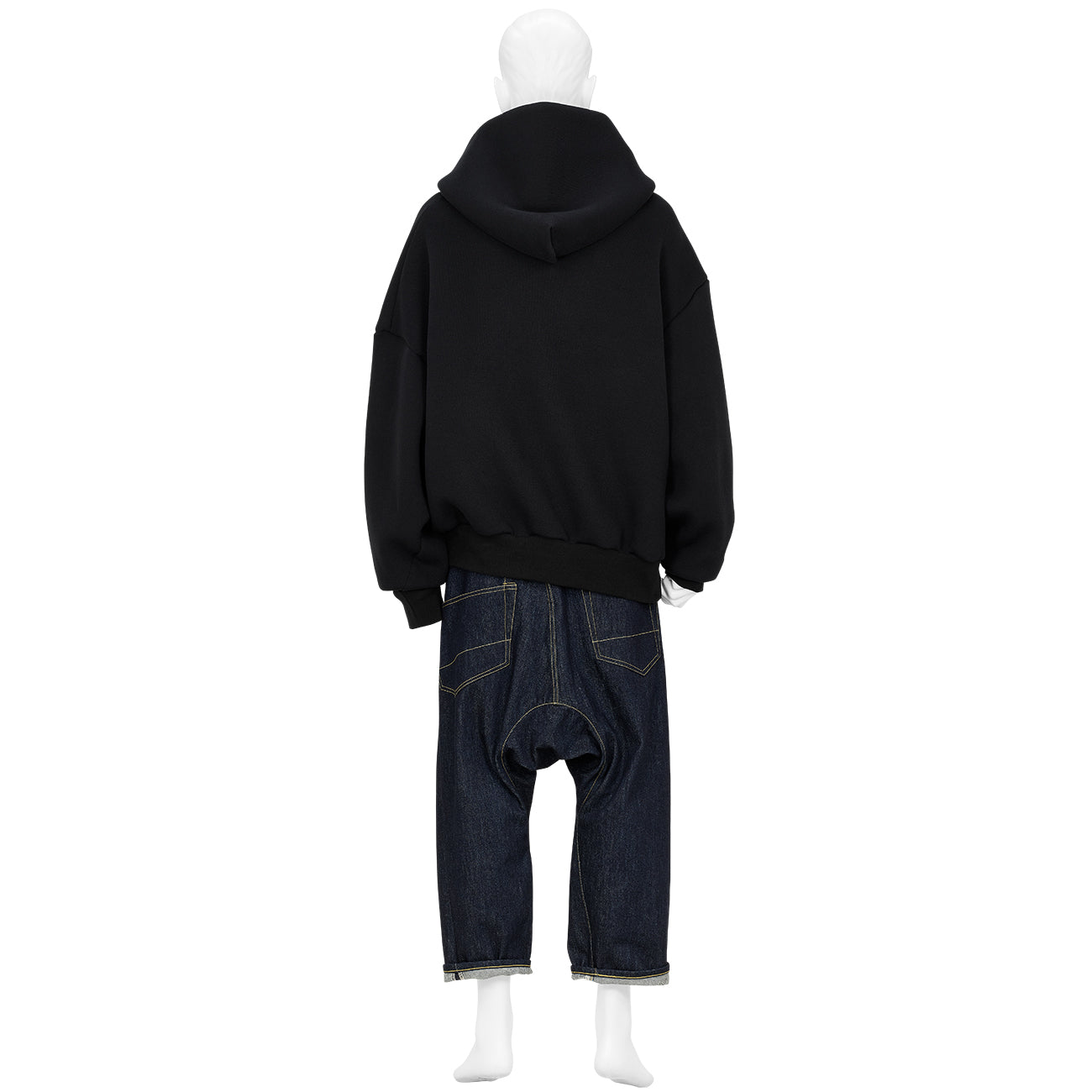 RED LABEL HOODIE BLACK