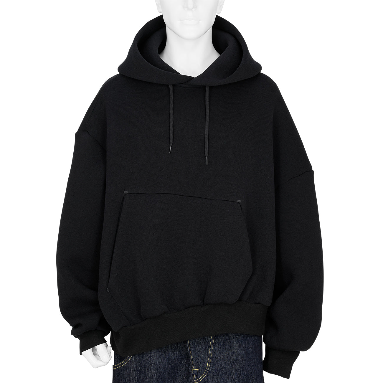 RED LABEL HOODIE BLACK