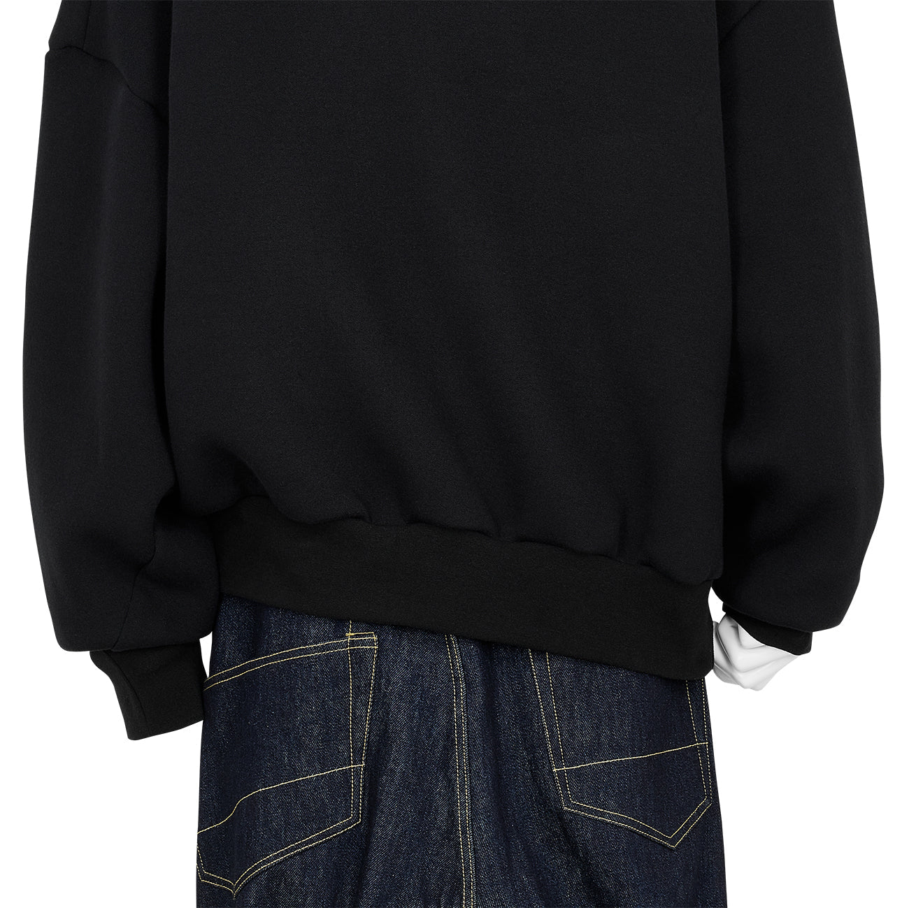 RED LABEL HOODIE BLACK