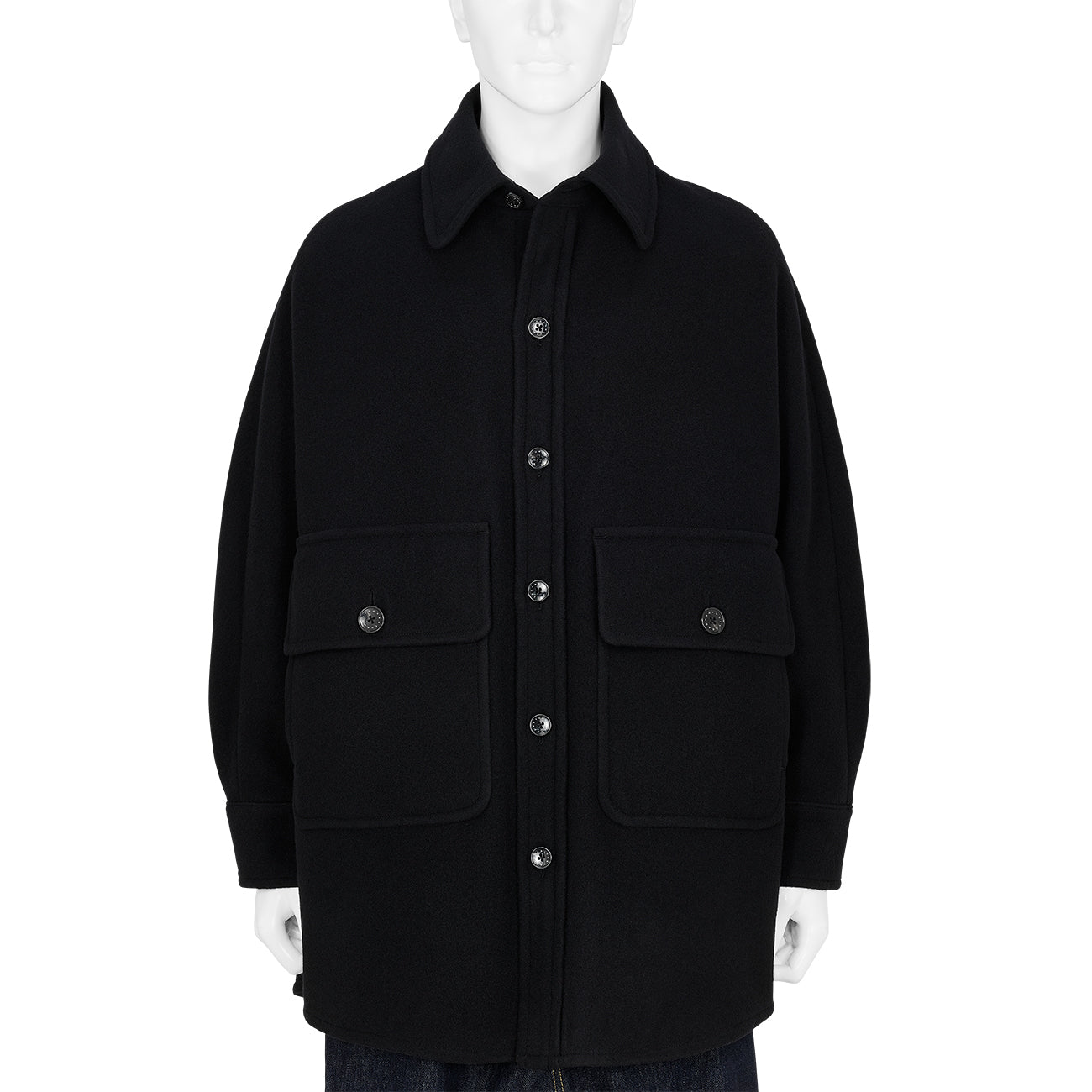 CPO SHIRT JACKET BLACK