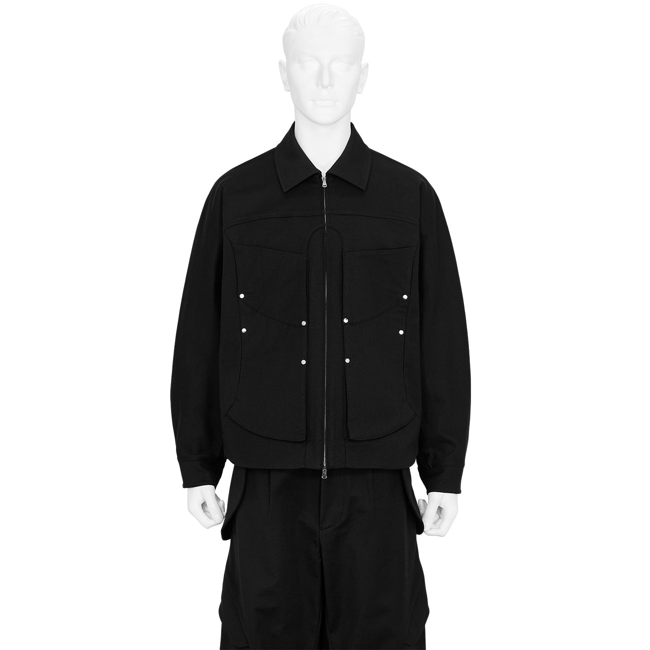 J.L-A.L/ジェイラル Dais Jacket [Shungite Black] 20241202