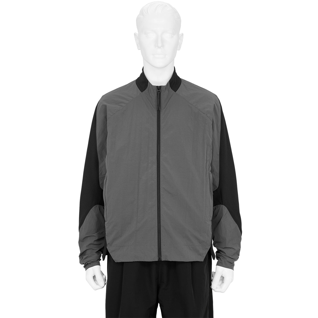 NOTCH TRACK TOP GREY BLACK - _J.L - A.L_(ジェイラル) - TOPS