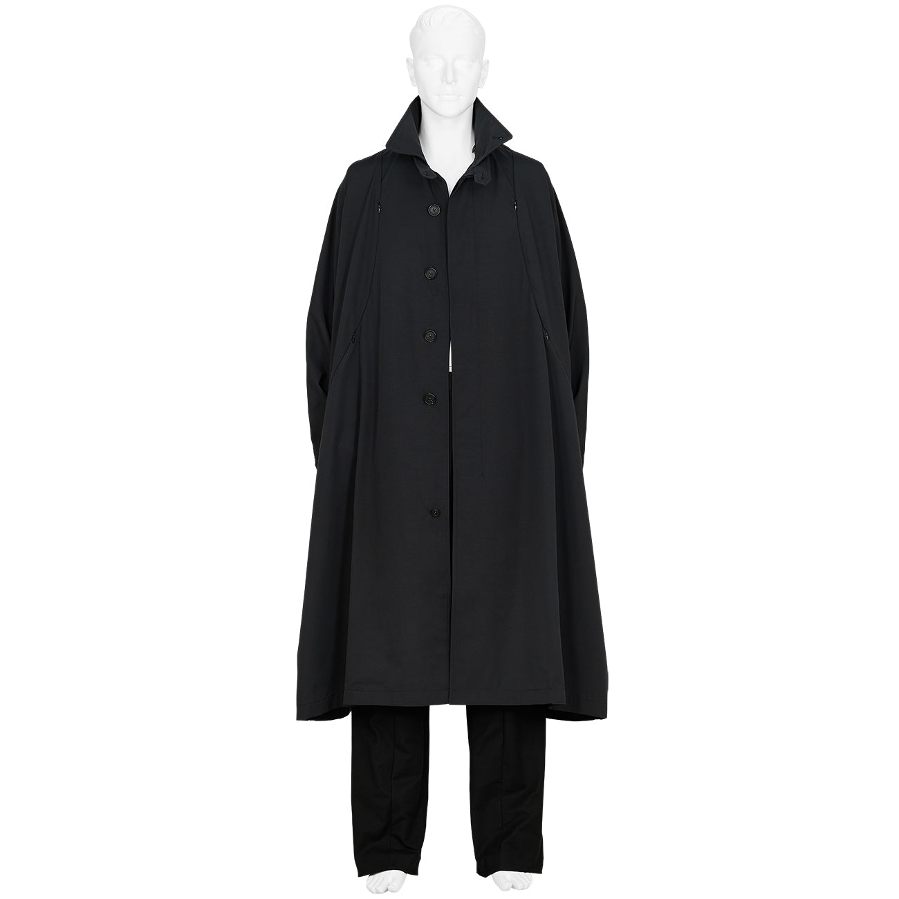 EMULATE COAT SHUNGITE BLACK