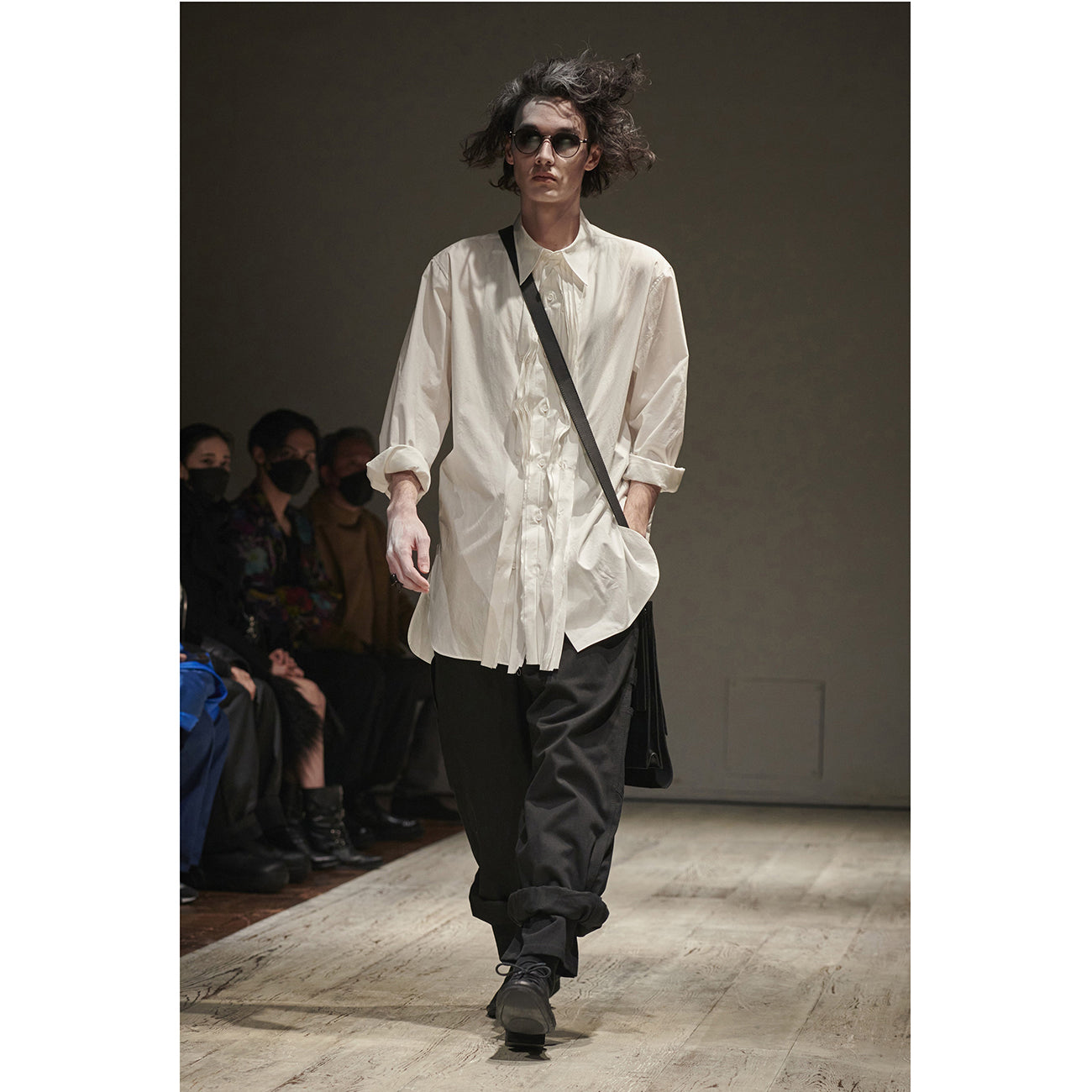 KATSURAGI PAINTER PANTS BLACK