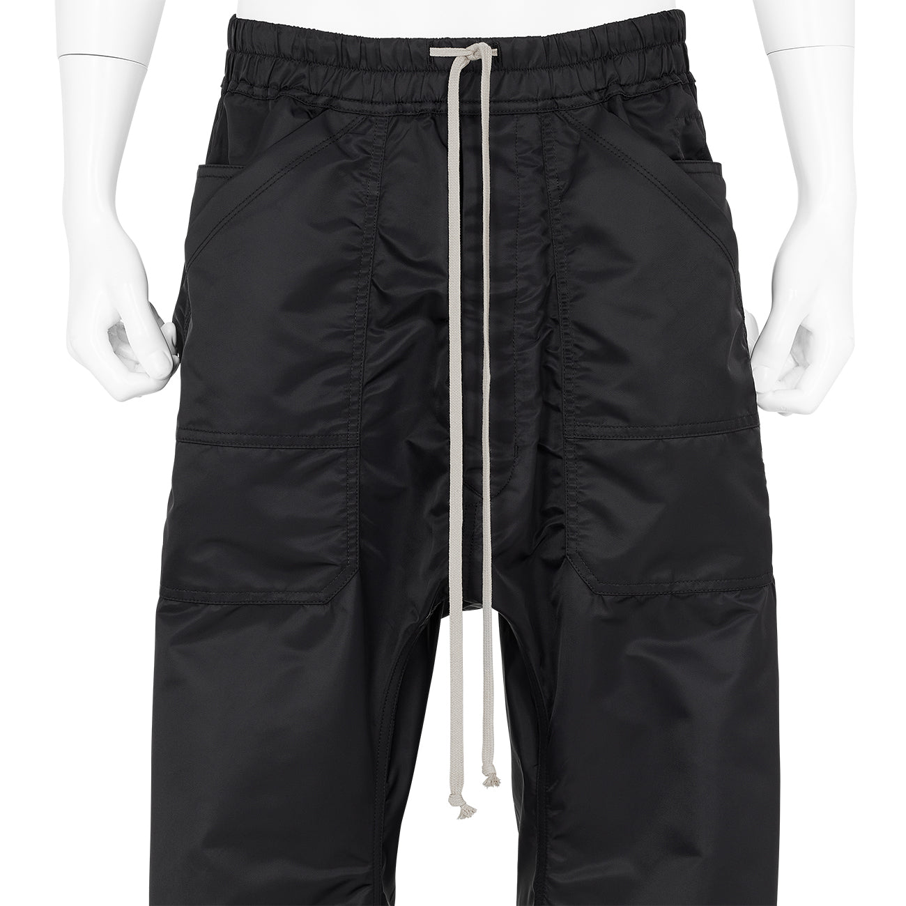 DRAWSTRINGS CLASSIC CARGO PANT BLACK