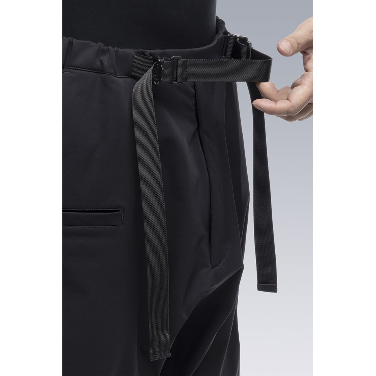 P15-DS SCHOELLER DRYSKIN DRAWCORD TROUSER BLACK