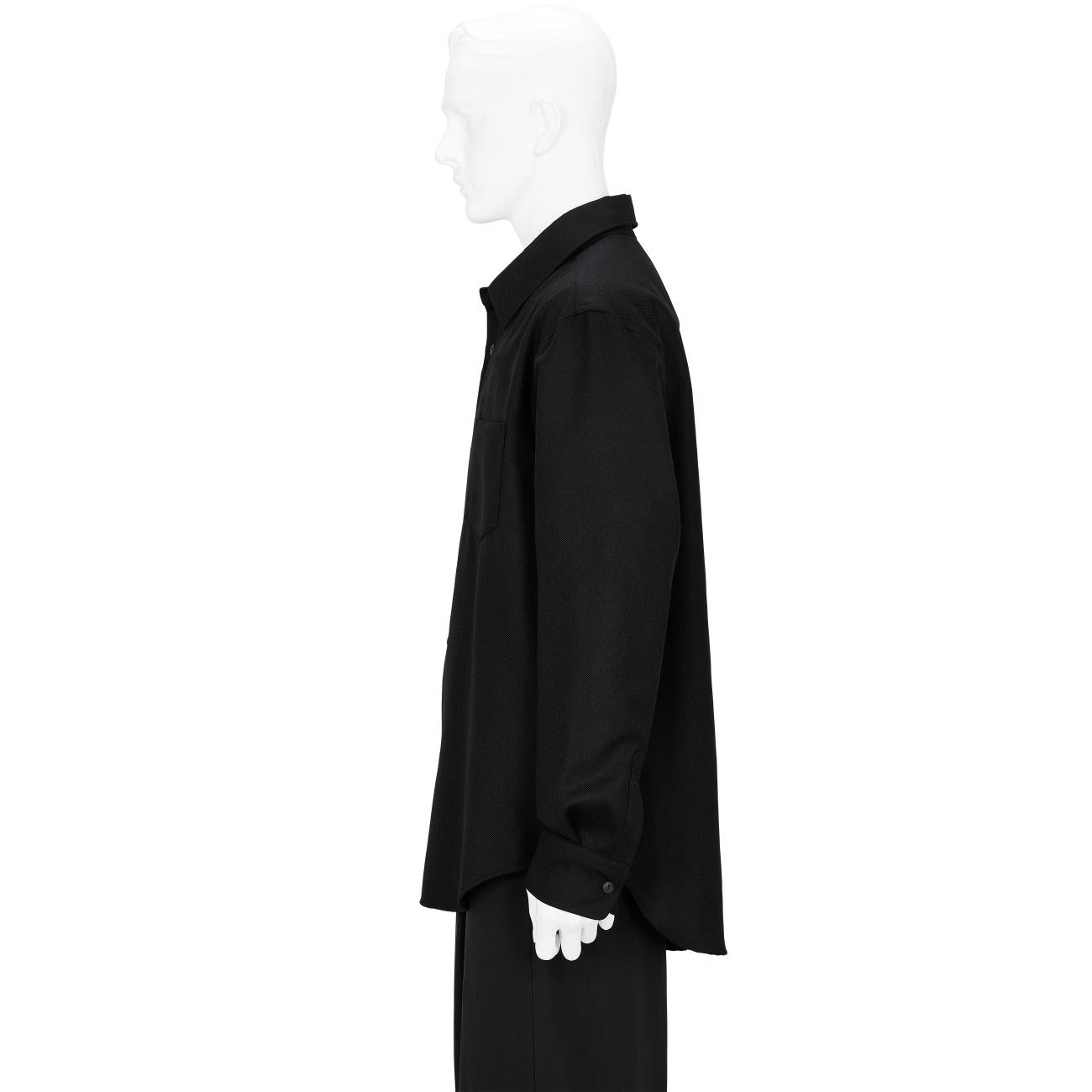 ZIPPER PLEATED JACKET BLACK