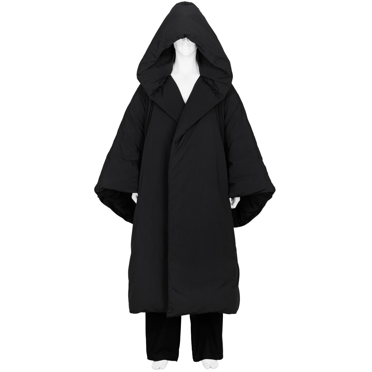 RED LABEL DOWN ROBE BLACK