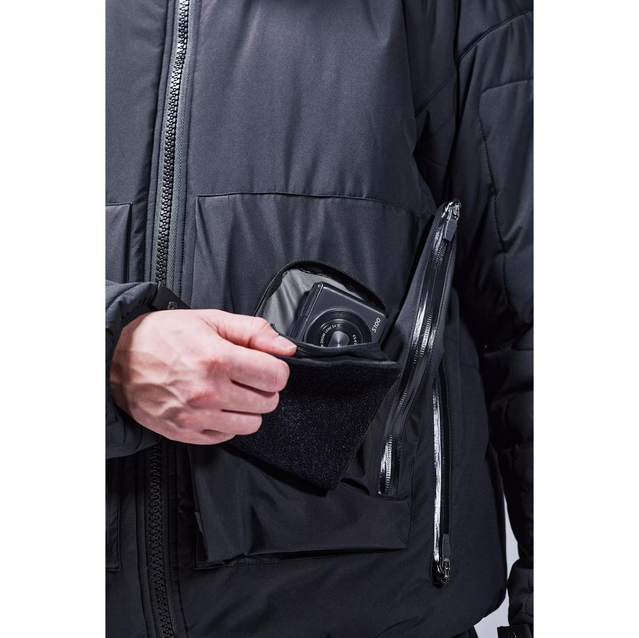 J91A-WS 2L GORE-TEX WINDSTOPPER® PRIMALOFT® MODULAR LINER JACKET BLACK