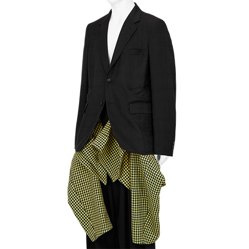 DOCKING JACKET BLACK×YELLOW