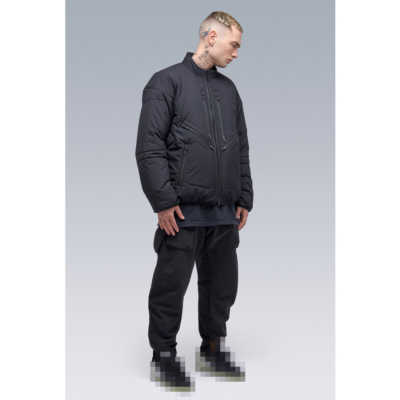 J91-WS GORE-TEX INFINUM WINDSTOPPER/PRIMALOFT INSULATED JACKET BLACK