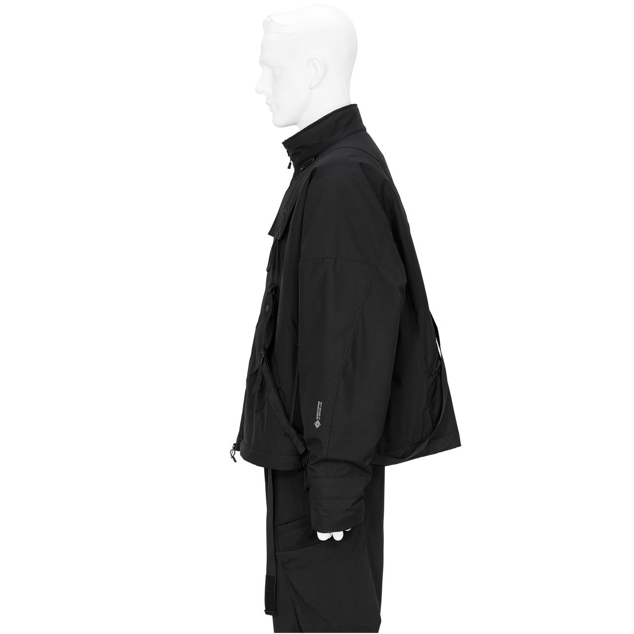 GORE-TEX COAST GUARD SHORT JACKET BLACK