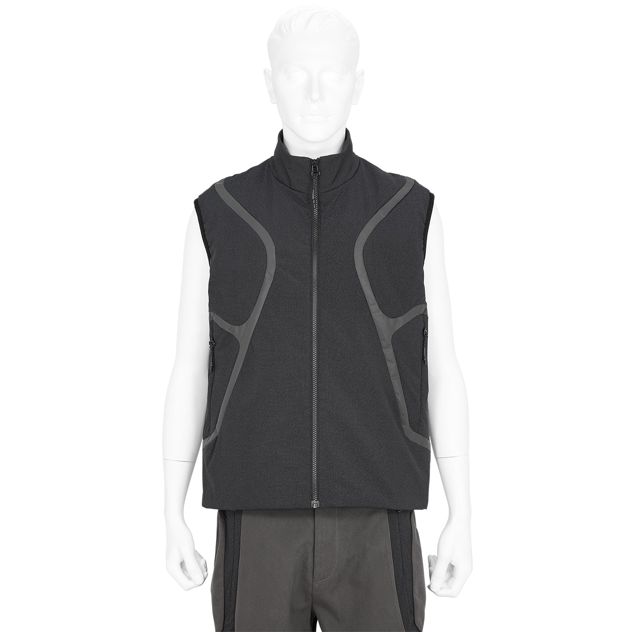 FLASH VEST GREY BLACK
