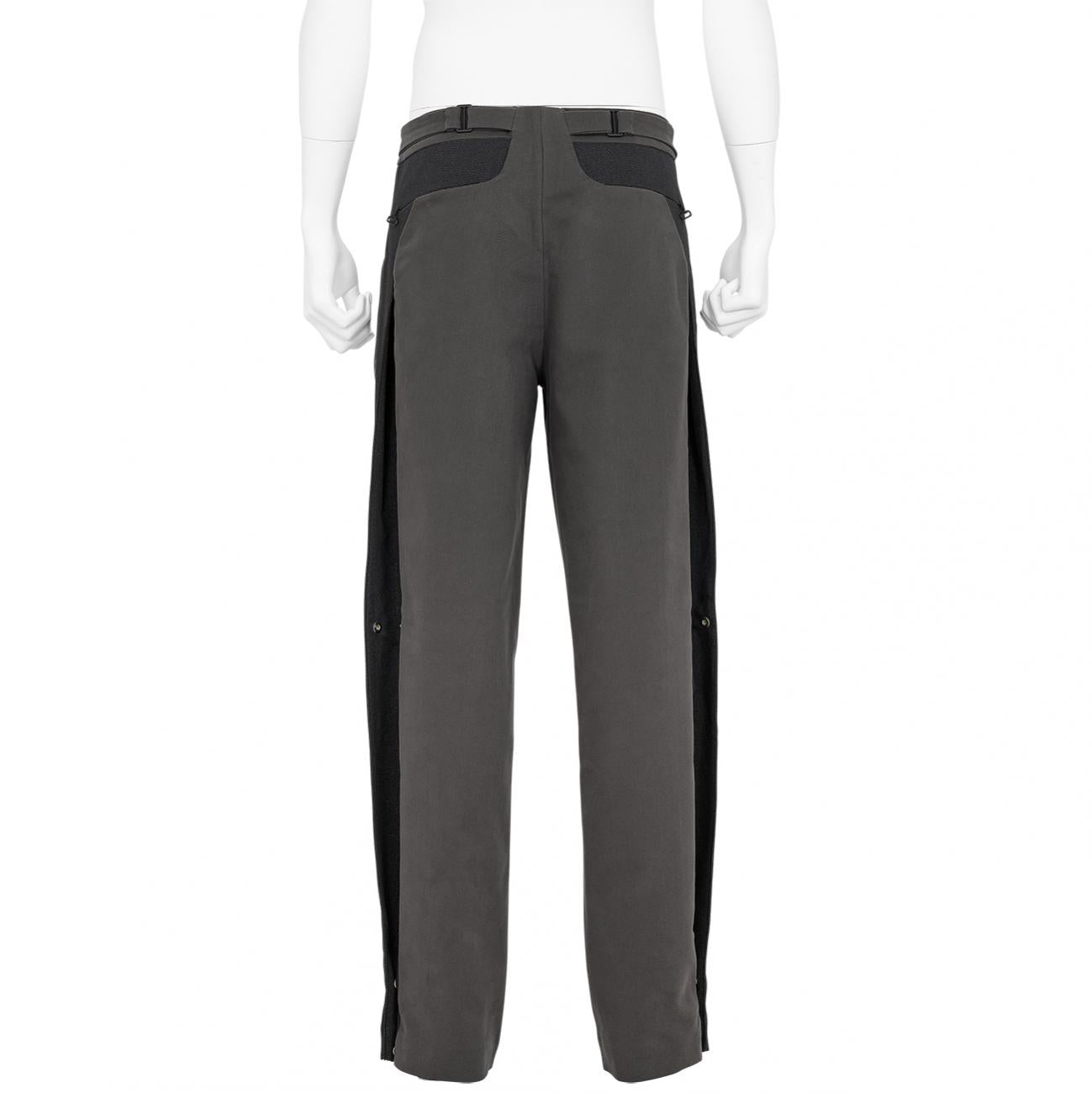 DEWAL PANTS BROWN GREY×GREY