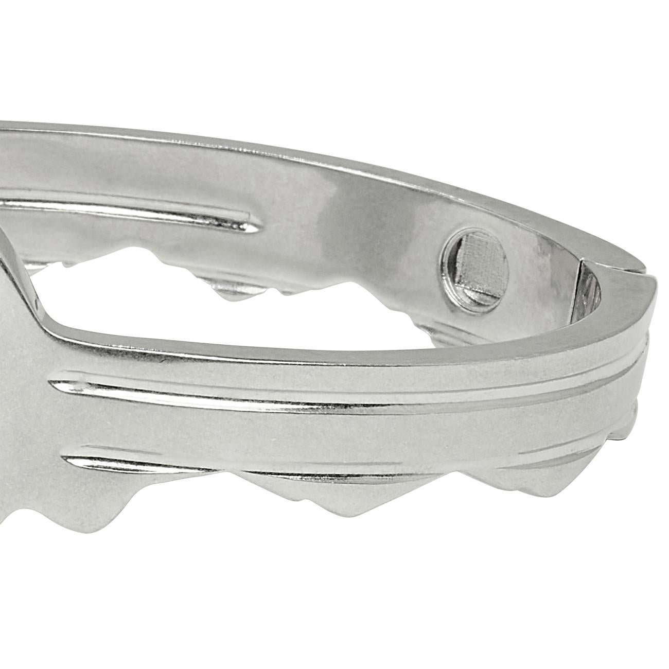 KEY BANGLE SILVER