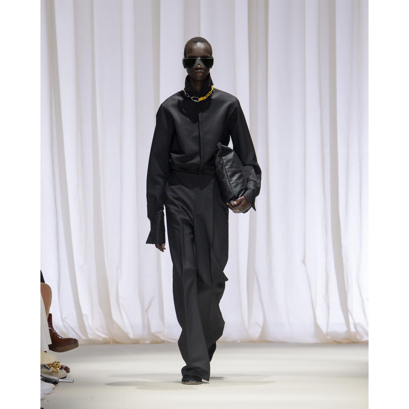 CHAIN NECKLACE SILVER YELLOW