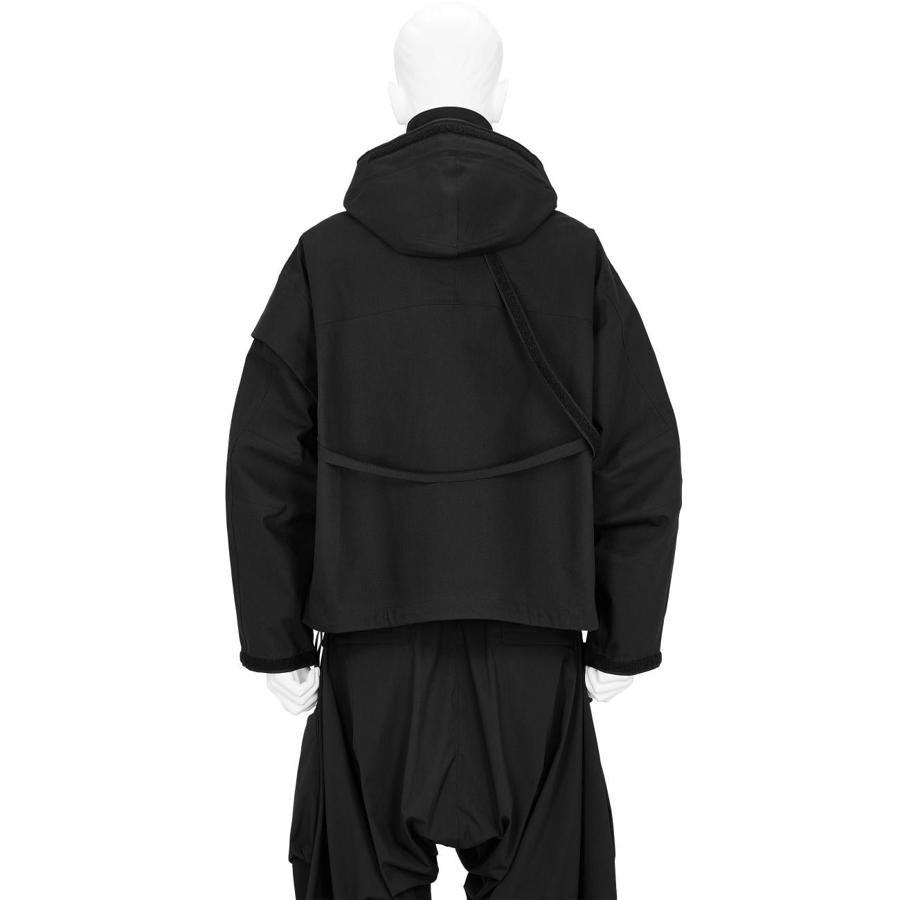 J68W-BQ 3L RIDER JACKET BLACK