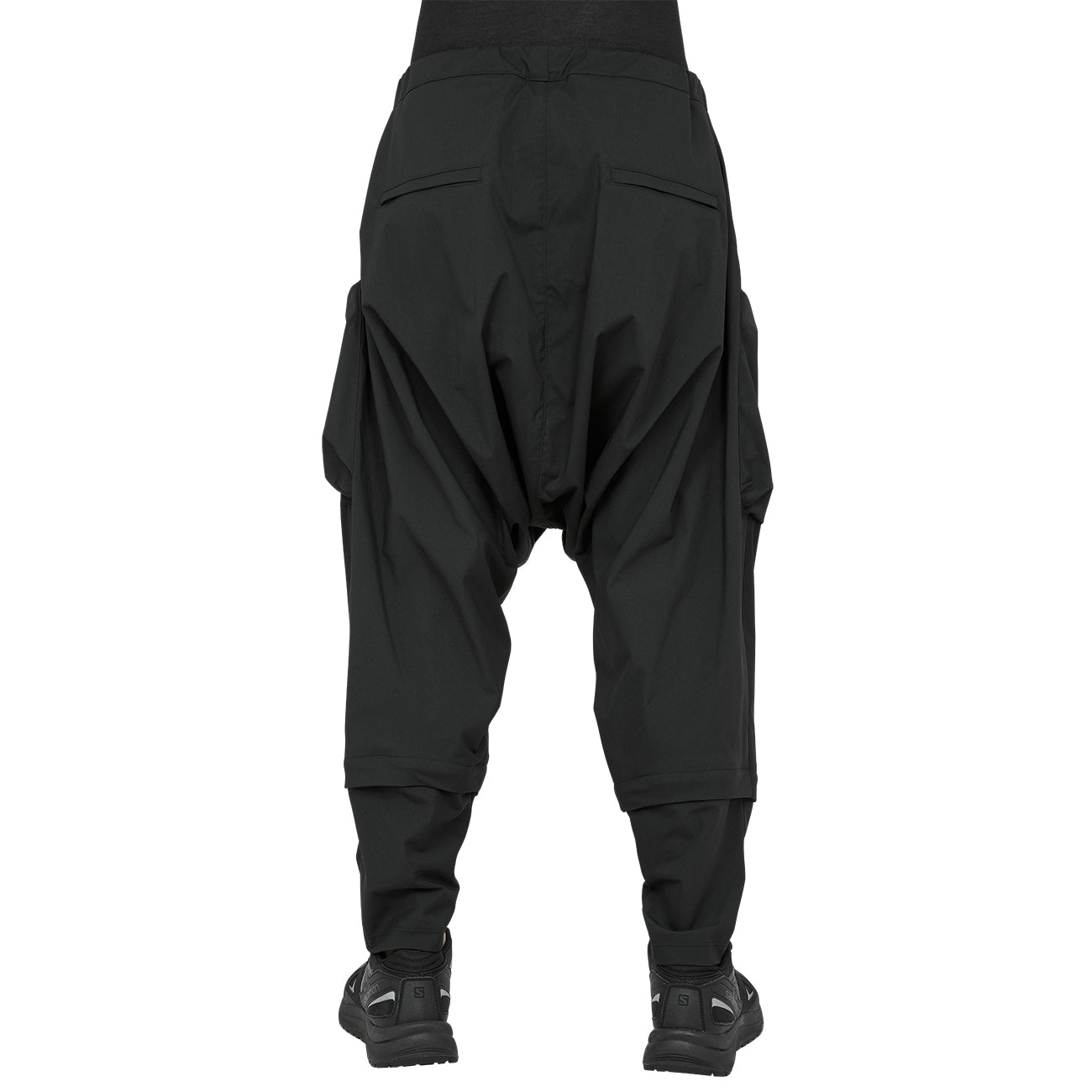 P30A-E NEXTEC EPIC ENCAPSULATED GLACIER ULTRAWIDE CONVERTIBLE PANTS BLACK