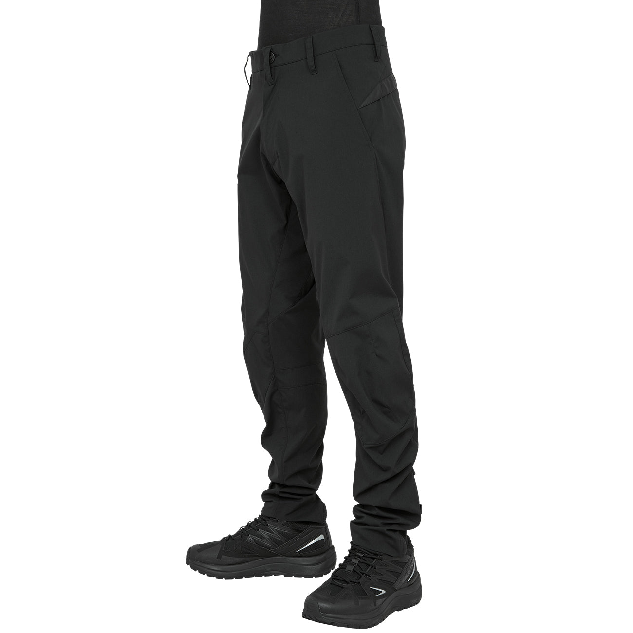 P10-E NEXTEC EPIC ENCAPSULATED GLACIER ARTICULATED TAPERED PANTS BLACK