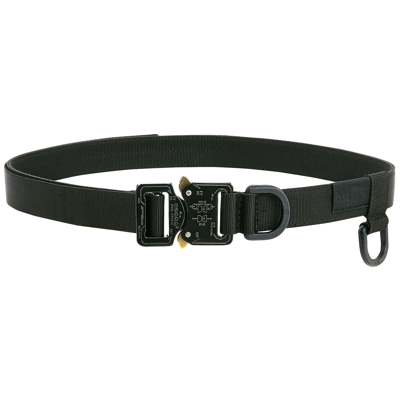 COBRA BUCKLE BELT 25mm with D RING #ELIMINATOR SPECIAL VER. BLACK
