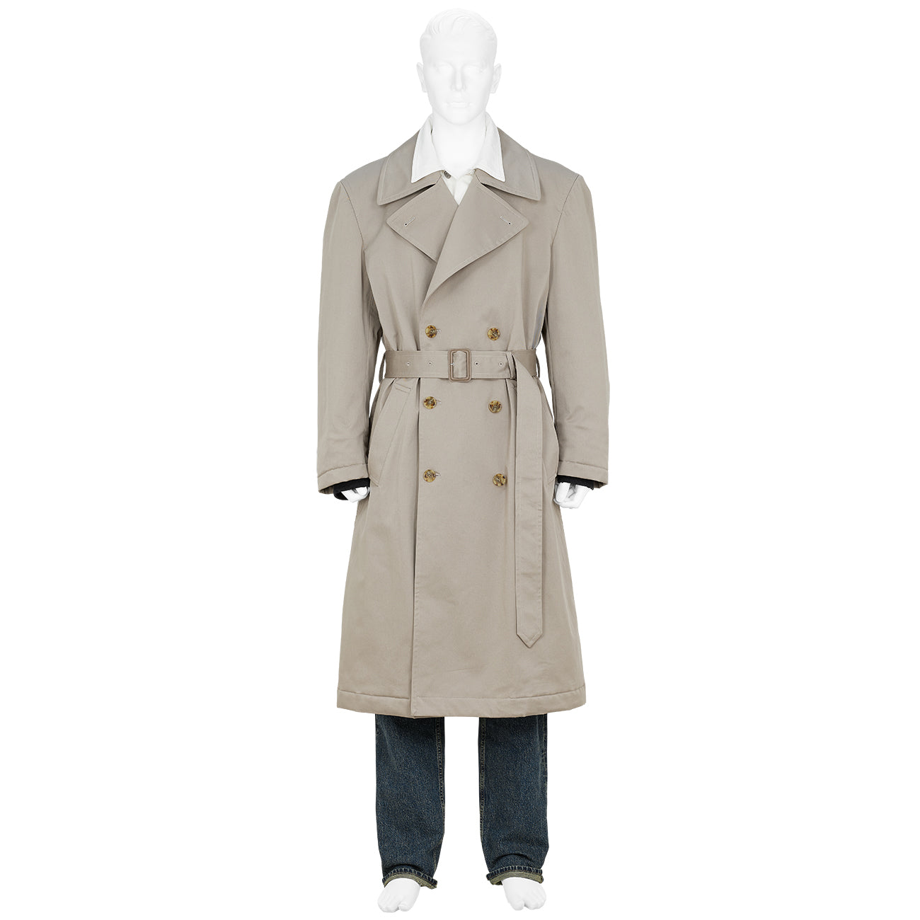 MIX TRENCH COAT BEIGE