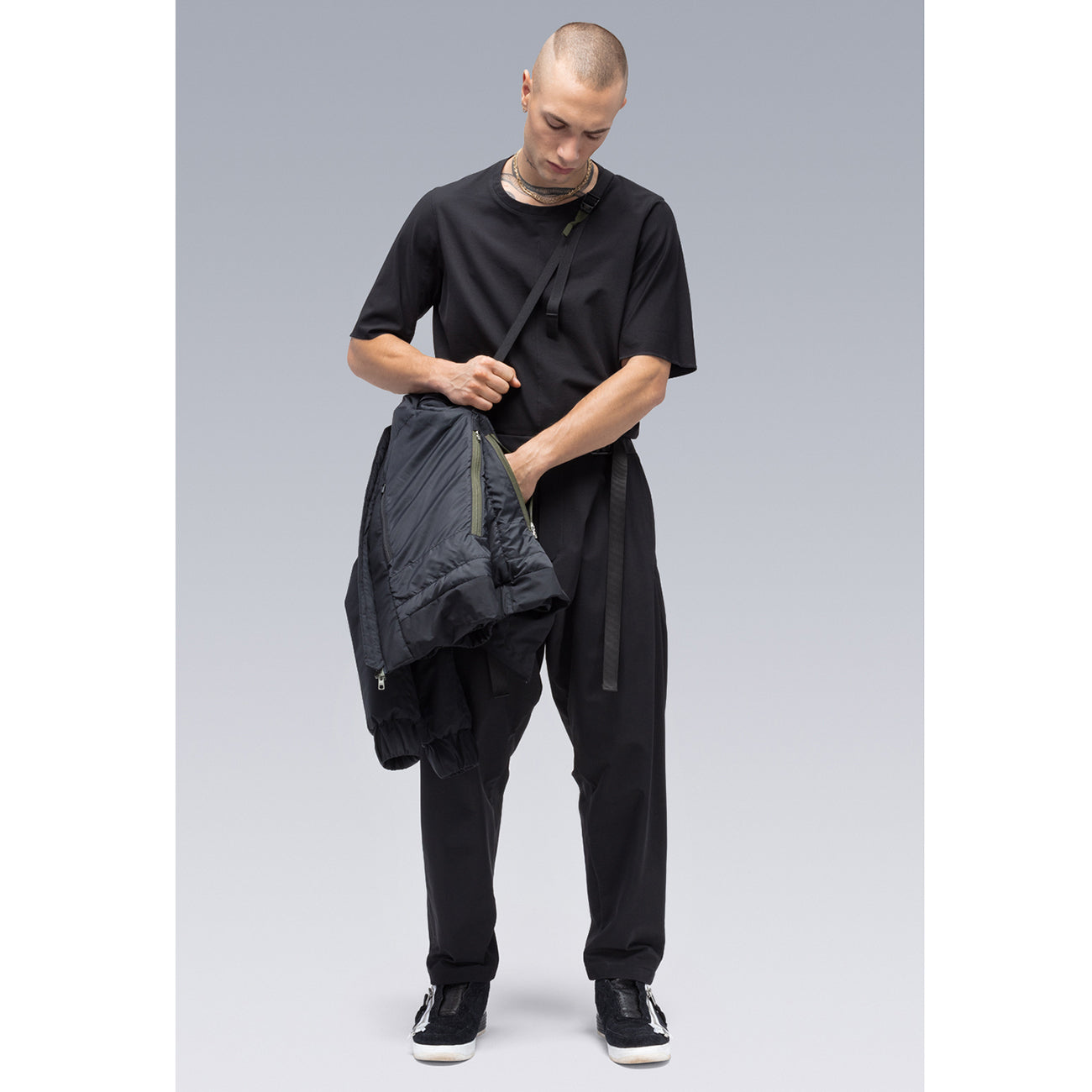 GORE-TEX INFINIUM WINDSTOPPER CLIMASHIELD JACKET BLACK