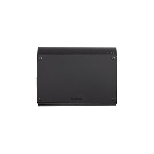 SMALL ARTICULAR WALLET WITH COIN BLACK