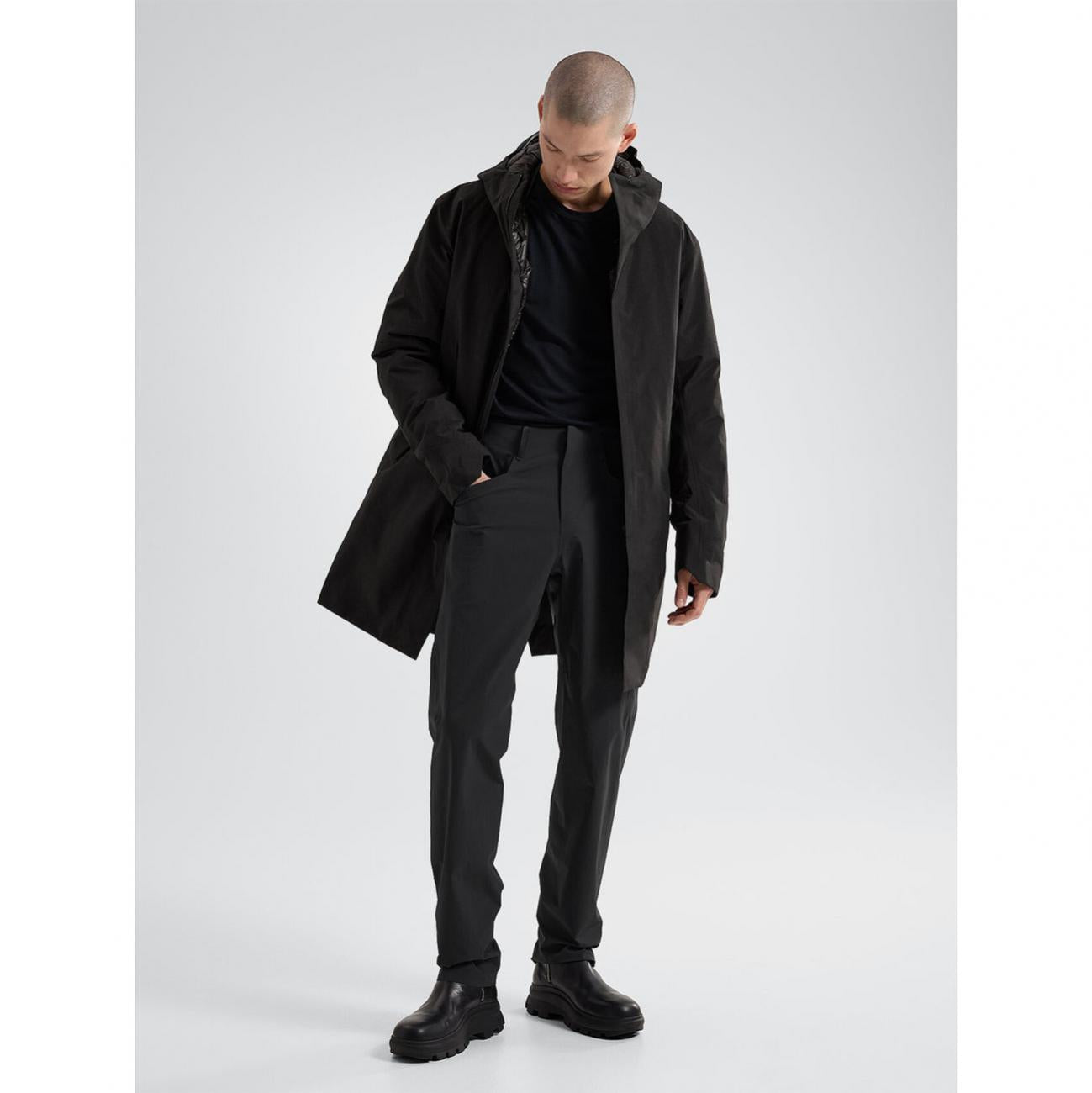 MONITOR DOWN COAT GORE-TEX BLACK