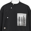 SOFU TESHIGAHARA LONG MILITARY SHIRT BLACK