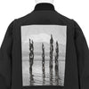 SOFU TESHIGAHARA DETACHABLE SLEEVE BOMBER JACKET BLACK