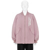 SOFU TESHIGAHARA DETACHABLE SLEEVE BOMBER JACKET PINK